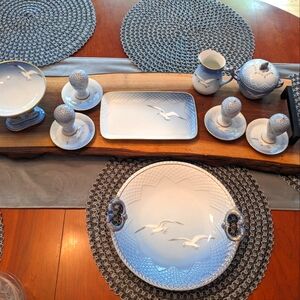Denmark Bing and Grondahl Seagull Accent Dinnerware Set